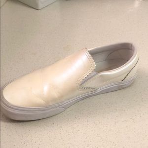 Iridescent Slip on Vans